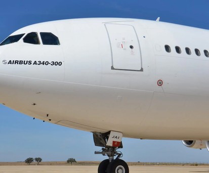 Airbus A340-300 von Hi Fly: Machte bei Staatsbesuch Probleme.