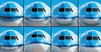 KLM: Die niederländische Airline hats ich eine Verehrerin angelacht.