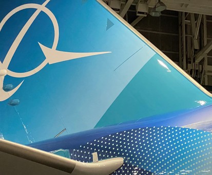 Boeings Logo: Der Konzern ist im Visier von Cyberkriminellen.