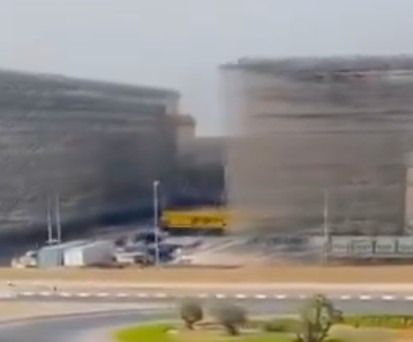 Käfige um die Tanks: Dubai schützt das Kerosin.