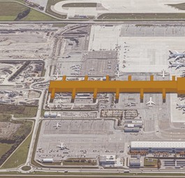 Visualisierung des sogenannten T-Stiels: So soll der Airport München wachsen.