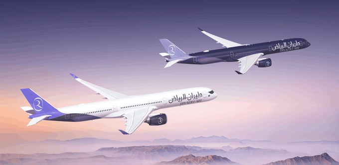 Riyadh Air hat eine Festbestellung über 25 A350-1000-Flugzeuge aufgegeben. Die Vereinbarung kann auf bis zu 50 A350-1000 erweitert werden.