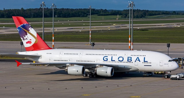 global airlines airbus a380