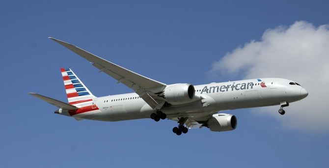 Boeing 787-9 von American Airlines: Der erste Dreamliner mit der neuen Kabine fällt ständig aus.