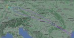 Lufthansa-Flug LH648 drehte aufgrund des Konflikts um Bergkarabach an der rumänischen Küste um.