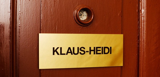 Klaus-Heidis neue Wohnungstür: Im Trendquartier Kreuzberg.