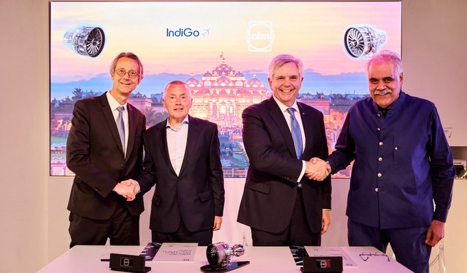 IndiGo hat mit CFM International eine Absichtserklärung über mehr als 1000 LEAP-1A-Triebwerke unterzeichnet. Sie sind für 510 Airbus A320-Neo-Familienflugzeuge bestimmt und stellen die bislang größte Einzelbestellung von LEAP-Triebwerken dar. Zudem wollen beide Partner gemeinsam Wartungskapazitäten für die wachsende Flotte der indischen Fluggesellschaft aufbauen.