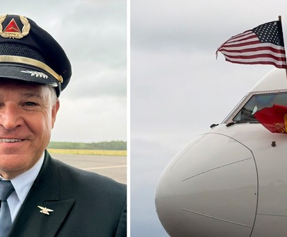 Kapitän Jim Butterworth, Boeing 767 von Delta nach der Landung in Deauville: Akribische Planung nötig.