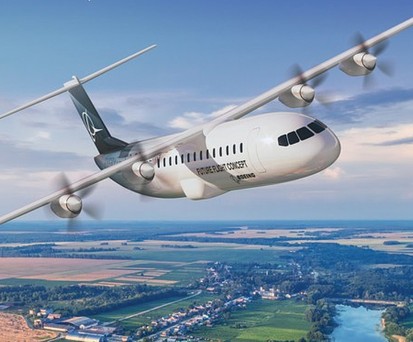 Eine von Boeings Ideen für einen Zukunftsflieger: Hat vorerst eher symbolischen Charakter.