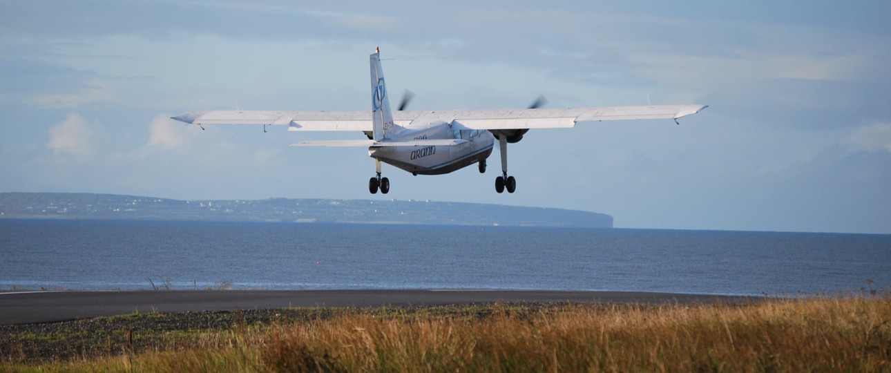 Britten-Norman BN-2 Islander von Aer Arann Islands: Die Airline will expandieren.