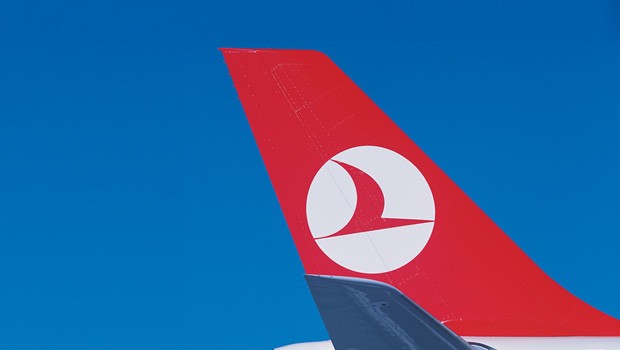 Turkish-Airlines-Logo: Bald auf dem Superjumbo?