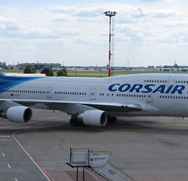 Boeing 747 von Corsair International: Wird von Air France eingesetzt.