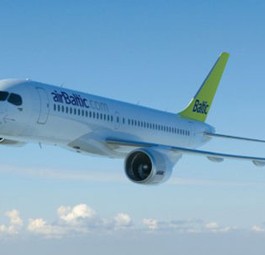 Eine CS300 im Air-Baltic-Look: Die georderten Maschinen lassen auf sich warten.