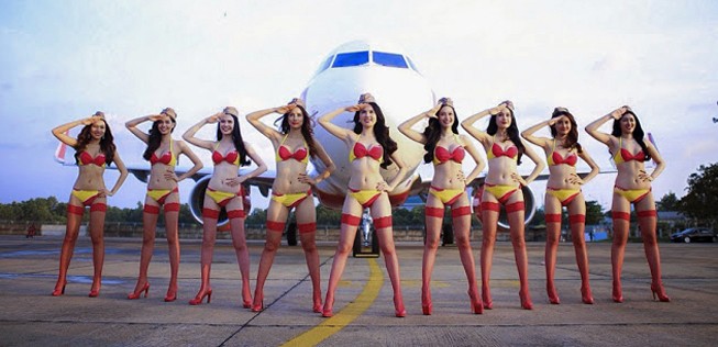 Die Bikini-Airline Vietjet Air oderte ebenfalls 100 Exemplare.