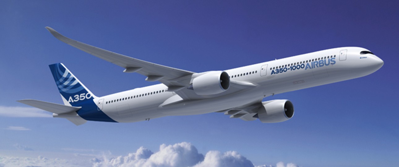Airbus A350-1000: Der Jet verspätet sich.