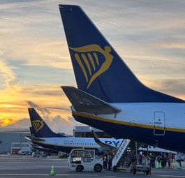 Boeing 737 von Ryanair: Bald wieder in Lübeck zu sehen.