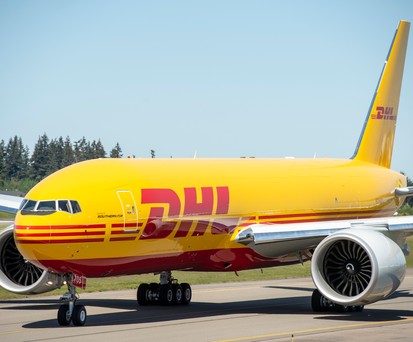 Boeing 777 F von DHL Express: Die Frachtairline baut die Flotte aus.