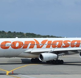 Airbus A340 von Conviasa: Die National-Airline von Venezuela hat offenbar eine neue Maschine geleast.