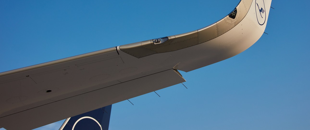 Flugzeug von Lufthansa: Bei Frieden wieder in der Ukraine zu sehen.