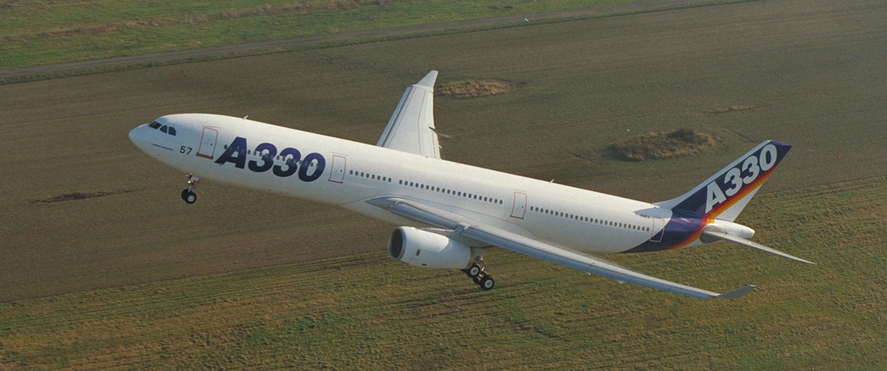 Der Erstflug des Airbus A330: Am 2. November 1992 hob der neue Langstreckenjet erstmals ab.