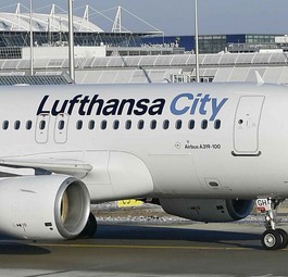 Ein Airbus A319 von Lufthansa City Airlines: Im Sommer startet die Fluglinie mit acht Zielen.