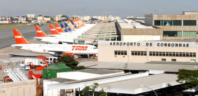 Platz 7: <strong>Aeroporto de Congonhas São Paulo (CGH), 880.</strong>