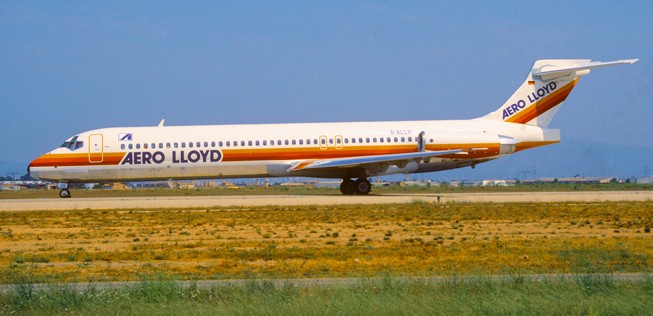 Aero Lloyd (1980 bis 2003) war eine Charterfluggesellschaft mit Sitz in Oberursel und Basis am Flughafen Frankfurt. Sie machte unter anderem durch die damals ungewöhnliche Idee auf sich aufmerksam, eines ihrer Flugzeuge großflächig mit dem Logo des Textilunternehmens Trigema zu versehen. Vor Einstellung des Betriebes hatte sie Airbus A320 und A321 im Einsatz.