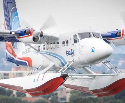 Twinotter von Isla Air Express: Im November sollen Testflüge stattfinden.