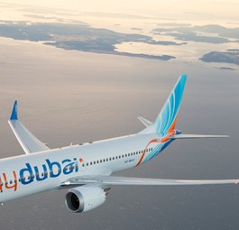 Boeing mit der Registrierung A6-MAX: Die erste 737 Max 8 von Flydubai.