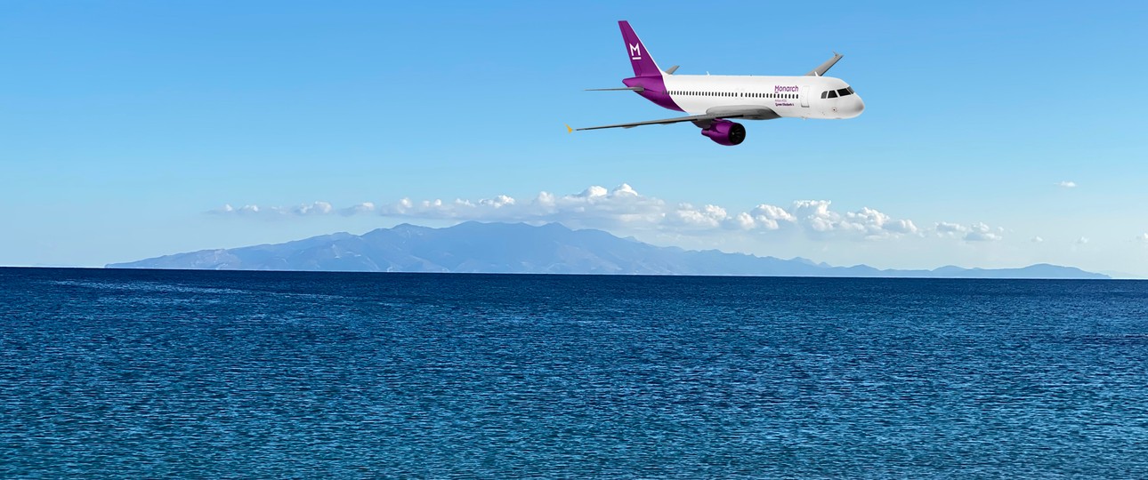 Flieger von Monarch: Hebt er vielleicht doch mal in echt ab?