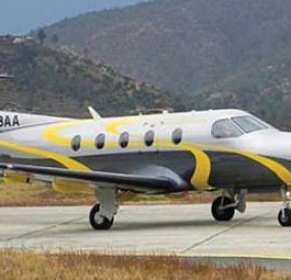 Pilatus PC-12: Derzeit das einzige Flugzeug in der Flotte von Tashi Air.