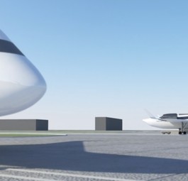 Das ist ein Flugzug