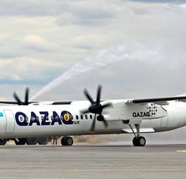 <strong>Qazaq Air, Kasachstan</strong>: + 22 Prozent.