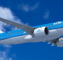 Vorschau auf die von Air France-KLM bestellten Flugzeuge: Airbus A320 Neo von KLM.