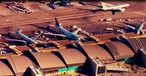 So sehen die neuen Einsteigebereiche aus: Platz für Boeing B747-8 und Airbus A380.