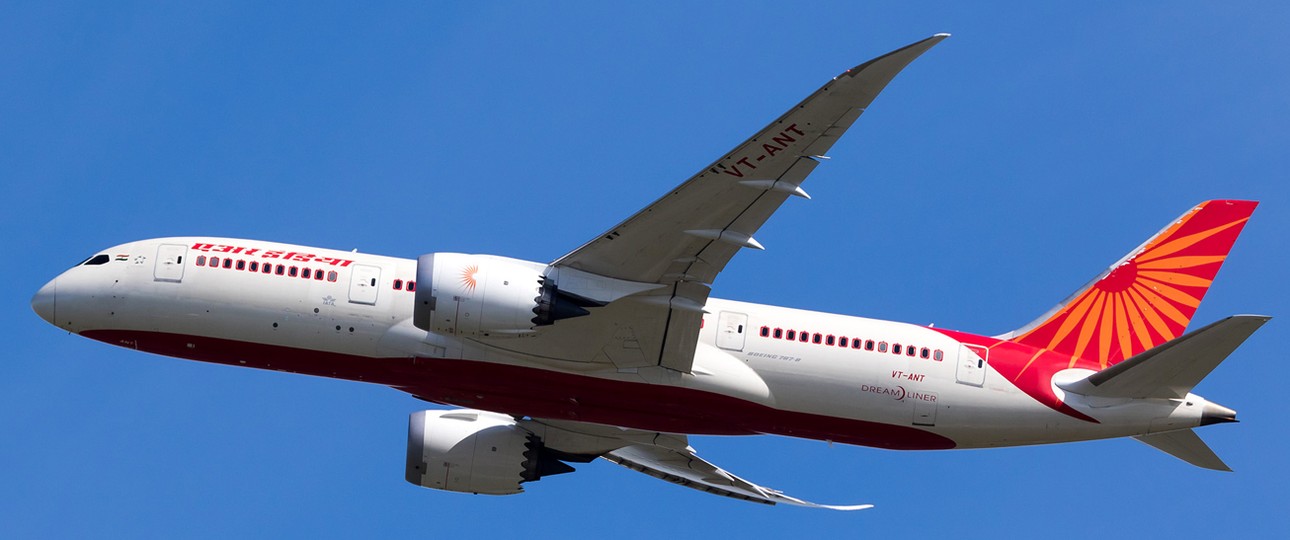 Boeng 787-8 von Air India: Die Fluggesellschaft modernisiert ihre Flotte und baut sie aus.