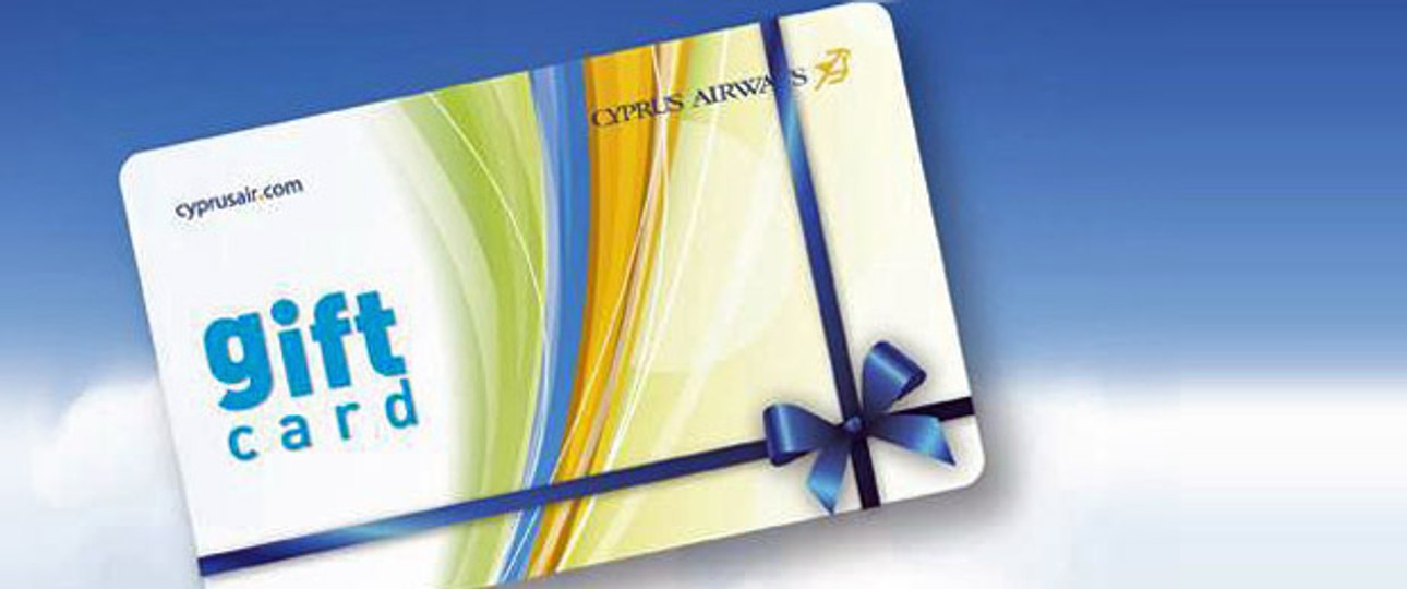 Geschenkkarte von Cyprus Airways: Seit Januar nichts mehr wert.