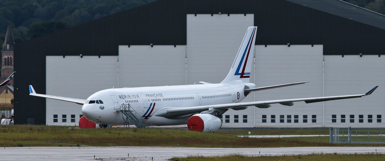 Airbus A330 der Republik Frankreich.