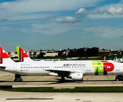 Airbus A320 von Tap in Lissabon: Es wird langsam enst mit dem Verkauf.