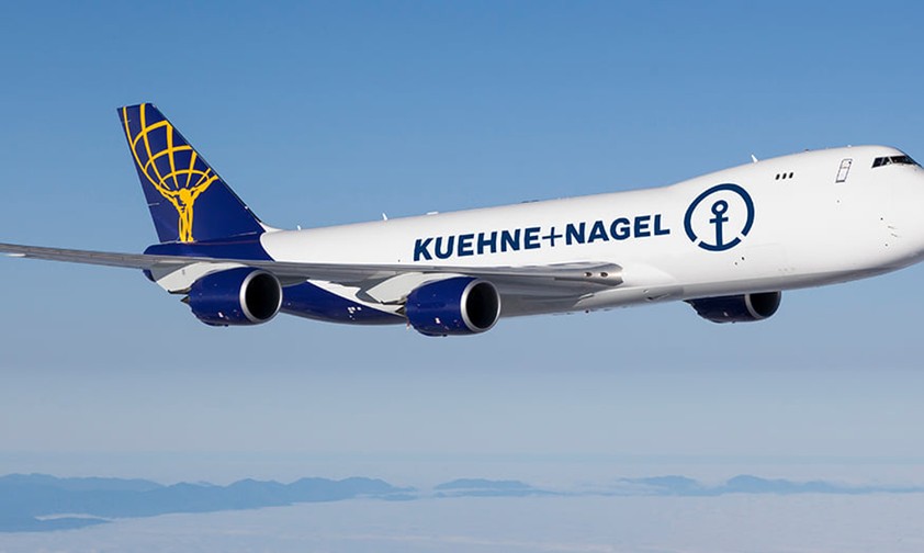 Boeing 747-8 F von Atlas Air im Einsatz für Kühne + Nagel: Könnte so aussehen.