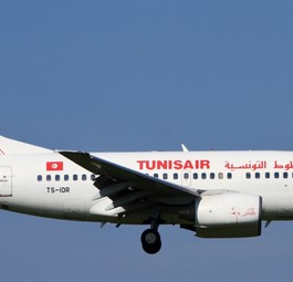 Boeing 737-600 von Tunisair: Die Airline verkleinert die Flotte.