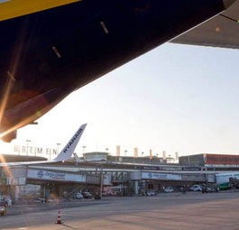 Flughafen Bremen: Auch hier führt der Streik zu Problemen.