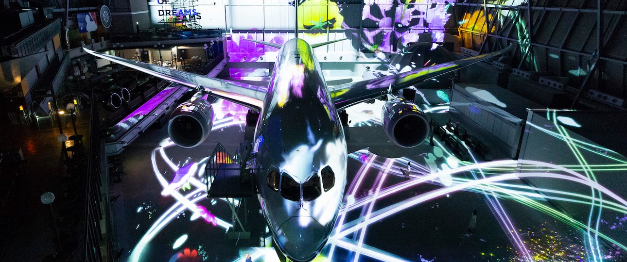 Dreamliner mit der Seriennummer ZA001: Ein Geschenk von Boeing.