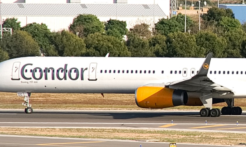 Boeing 757 von Condor auf Mallorca: «Positives Ergebnis vor Steuern von 8 Millionen».
