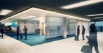 So visualisiert KLM den ersten Stock der umgestalteten Crown Lounge.