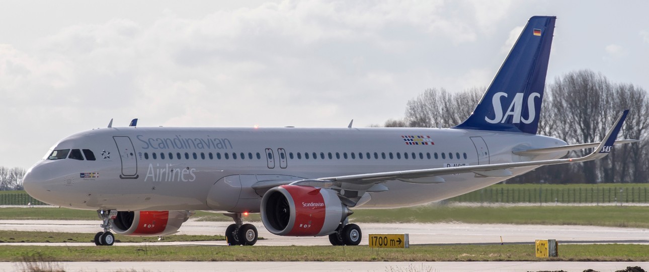 Airbus A320 Neo von SAS: Nachholbedarf bei einer Routineüberprüfung.