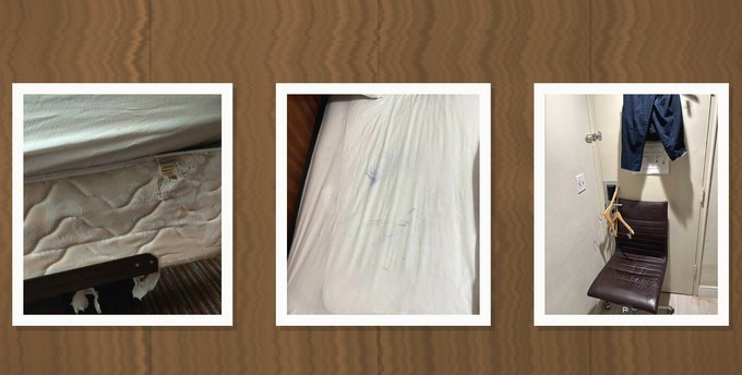 Die Fotos von Gästen im Crew-Hotel sprechen für sich.