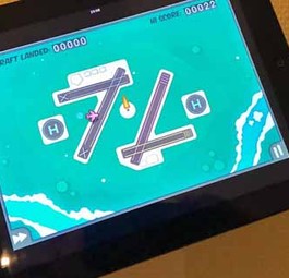 Tablet: Noch darf man damit an Bord spielen.