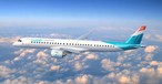 Embraer E195-E2 in Luxair-Bemalung: Ab 2026 in der Flotte.