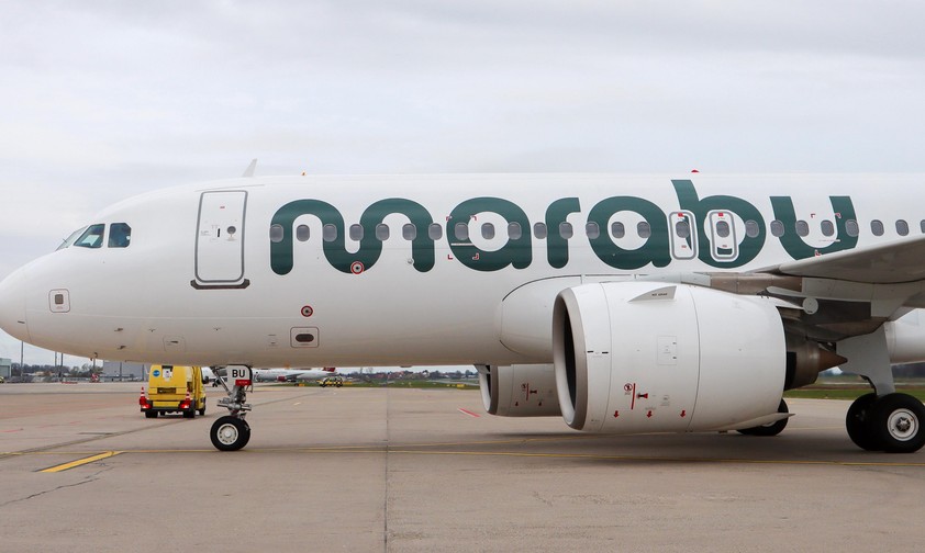 A320 Neo von Marabu: Einer muss derzeit am Boden bleiben.